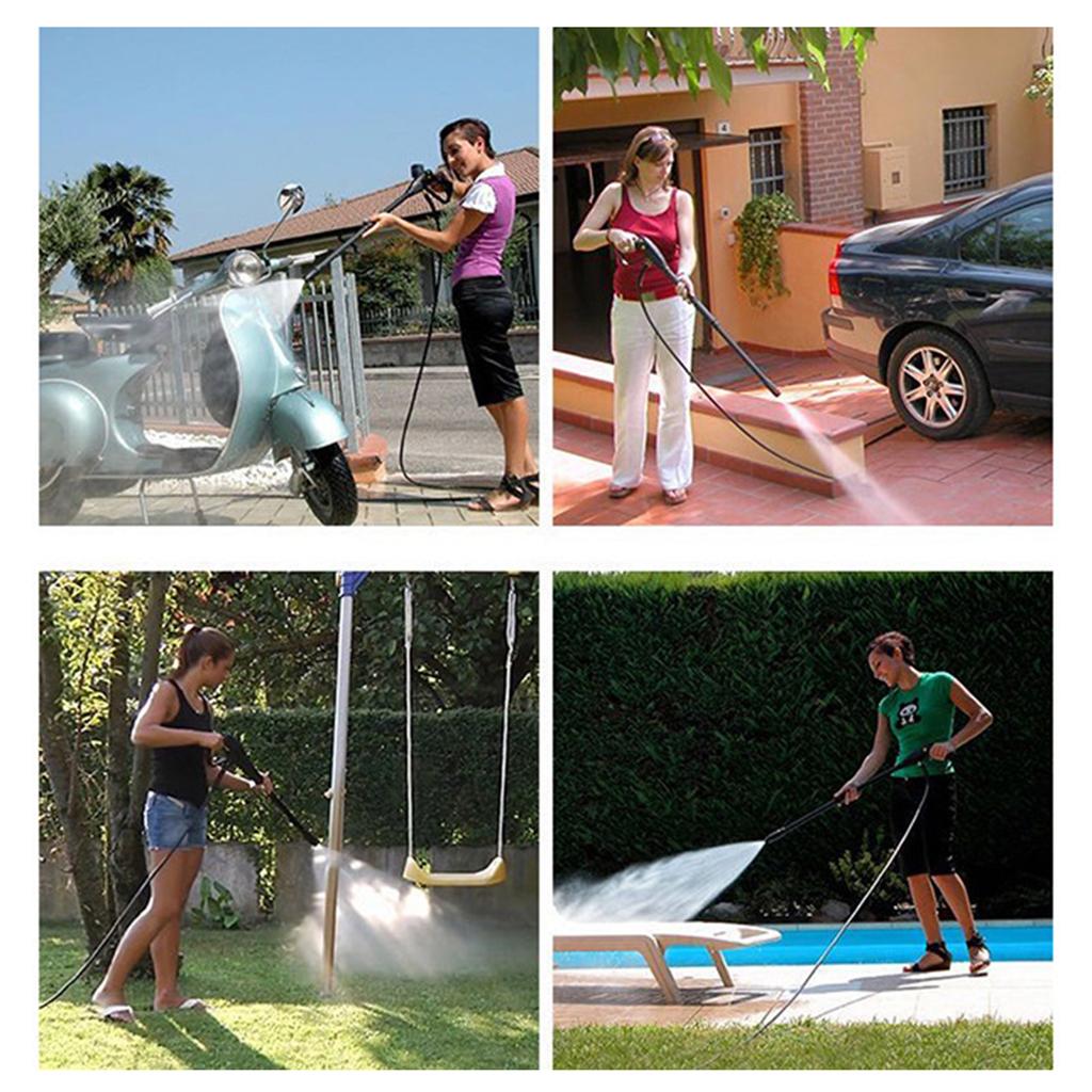 Lavadora de Pressão 16Mpa Alta Pressão Pistola de Água Elétrica de Encaixe Jato de Água