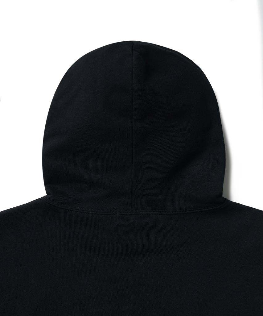 Women'S Crop Hooded Sweatshirt [Black]