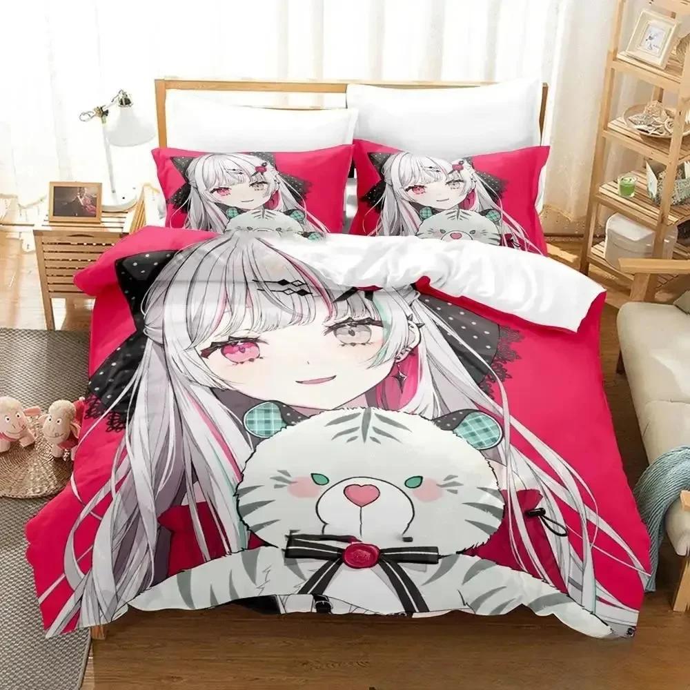 Kawaii Girl Ishigami Nozomi Anime Bedding Set Printed With Pillowcase Bed Duvet Cover Soft Single Double Queen Super King Size