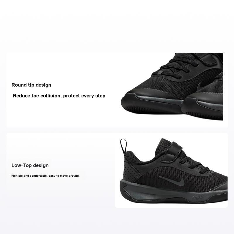 Nike Детские кроссовки Omni Multi-Court PS Black Anthracite DM9026-001 28