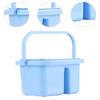 Brush Cleaner, Cleaning Pot, Portable And Multipurpose with Hole for Holder Dipping