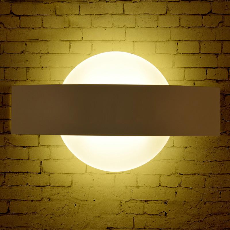 Creative LED Wall Lamp Acrylic Wall Mounted Light for Bedroom, Bathroom, Dining Room, Hall, Living Room