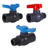 3/4 Zoll 1 Zoll PVC-Kugelhahn Innengewinde zu Außengewinde Ventil Gartenwasserversorgungsschalter Aquarium Fischbecken Wasserregler