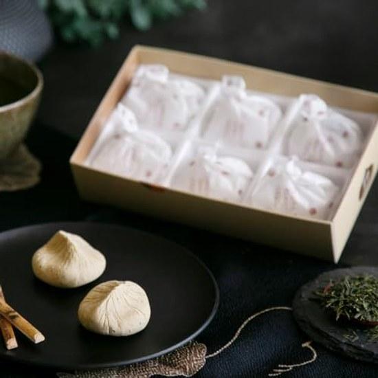 Award-winning store Japan Gifu Prefecture Ena City Ryoheido Kuri Kinton 6 pieces Japanese sweets using chestnuts domestic chestnut confectionery fresh