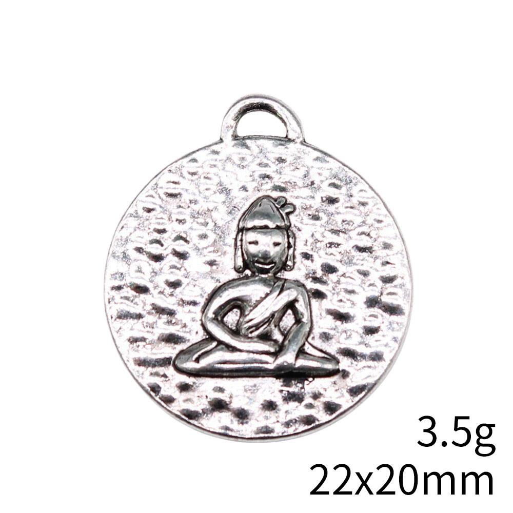 Thanksgiving Day Charms For Nails Buddha Statue Charms Pendant Home Garden Bracelet Pendant