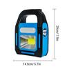 3 In 1 Solar USB Rechargeable Camping Lantern Waterproof Emergency Flashlight