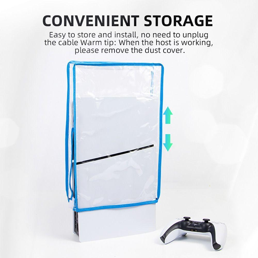 Scratch-proof Console Dust Cover Waterproof Dustproof Sleeve Dustproof Cover for PS5 Slim