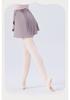 Adult Women's One-Piece Chiffon Ballet Dance Skirt with Lace-Up A-Line Design