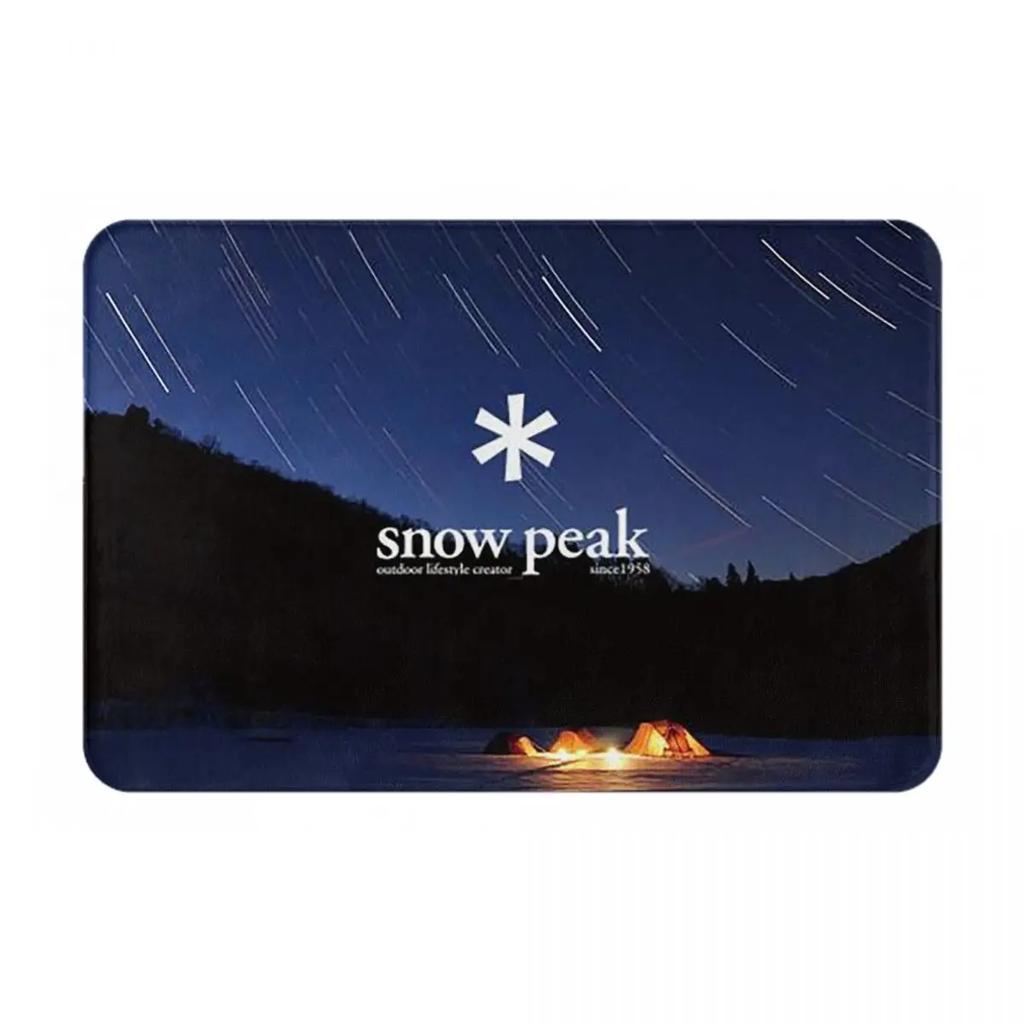 VIKAMA Luxury Snow Peak Doormat, Non-Slip Entryway Rug, Soft Carpet For Kitchen, Bedroom, And Home Flooring