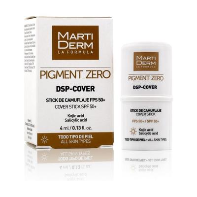 Concealer - MartiDerm - Zero Pigment DSP-Cover Stick - SPF50+ - 4ml - Paraben-free