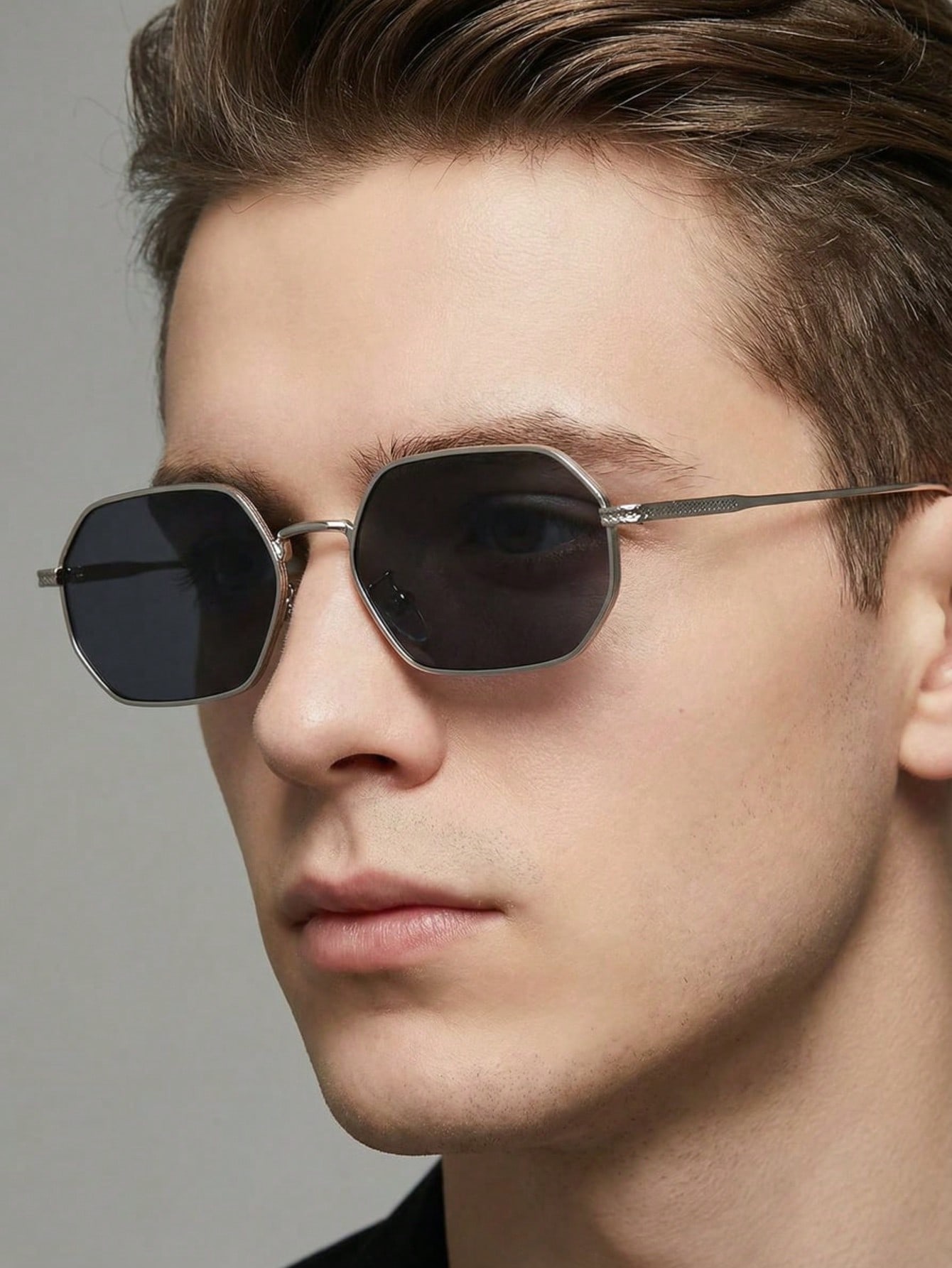

Men s Creative Fashionable Stylish Trendy Personalized Design Glasses чёрный
