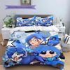metarunner Pattern Bedding Quilt Set Quilt Cover Pillowcase Home Decoration Birthday Gift (1 * duvet cover + 2 * pillowcase, without core)