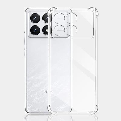 Stoßfeste Hülle für Xiaomi Poco X6 Pro, weiche, klare Silikonhülle für Xiaomi Poco X5 Pro, Coque für Poco x4 Pro, Fundas