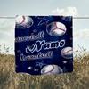 1PC Custom Name Baseball Stars outdooor Flannel blankets Throw Blanket All-Season Throw Gift Bedspread for Couch, Bed, Camping Holiday Birthda