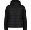 Down Jacket CMP Padded Men's Jacket with Detachable Hood