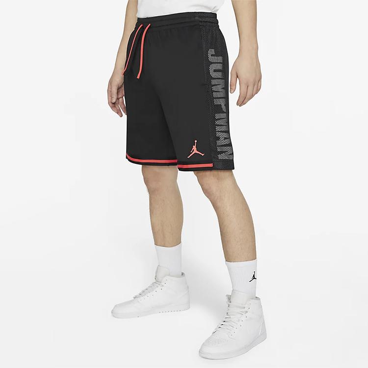 Jordan Jumpman Drawstring Elastic Sports Basketball Shorts Men Bottoms Black CD4907-010