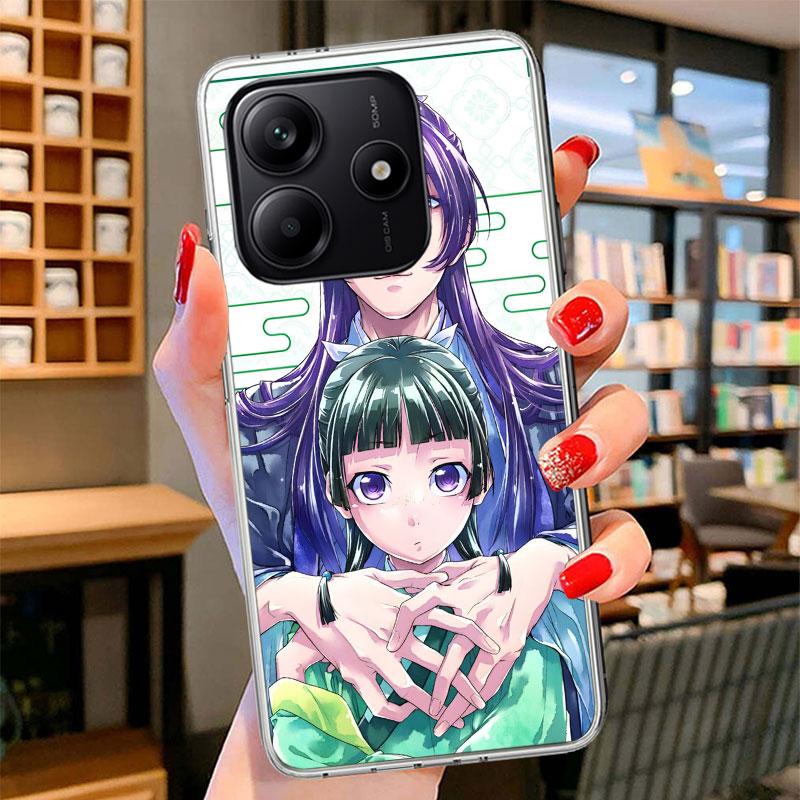 A-Apothecary D-Diaries Anime Phone Case For Xiaomi Redmi Note 15 14 13 12 11 10 Pro Plus 14S 12S 11S 11T 11E 10S Soft Fundas She