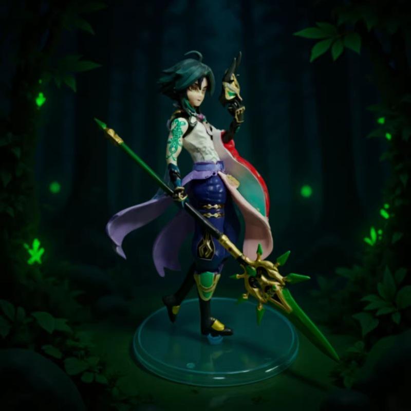 EILEENA Girl School Uniform Figure: Two-Dimensional Game-Themed Desktop Ornament