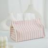 Stylish Cotton & Linen Tissue Box Cover for Living Room, Coffee Table, or Car