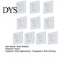 Closet Bracket 10Pcs Shelf Self-Adhesive Punch-free Floating Cabinet Wall Support Household Supplies