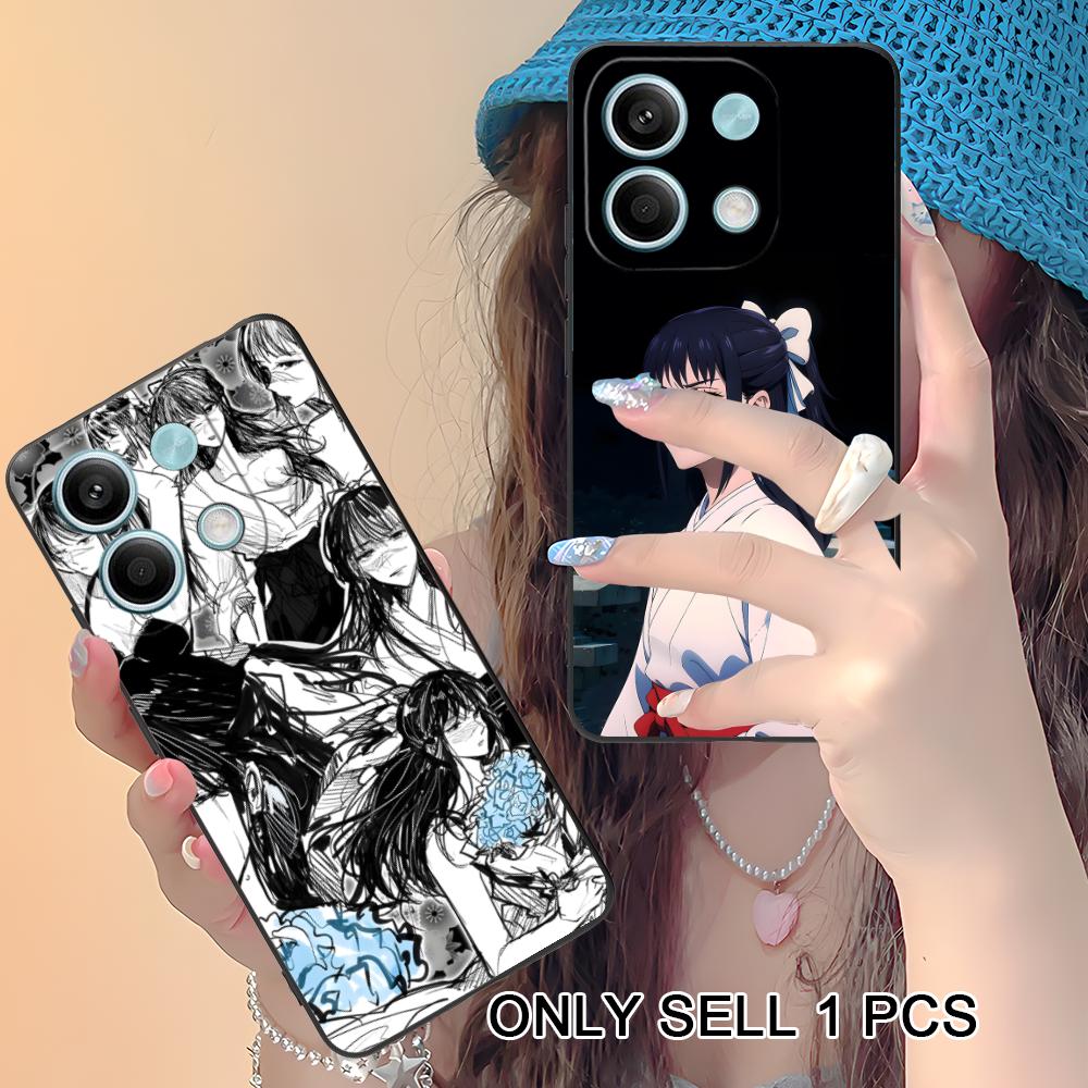 JJK Utahime Iori Mattes TPU-Handyhülle für Xiaomi Redmi 15 14 13 12 A5 3 2 1 C Plus 4G 5G Bunte Druckabdeckung