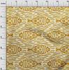 oneOone Bavlna Flex Tmavá Hořčice Fabric Asijský blok Rybí řemeslné projekty Dekor Fabric Printed By The Yard 40 Inch