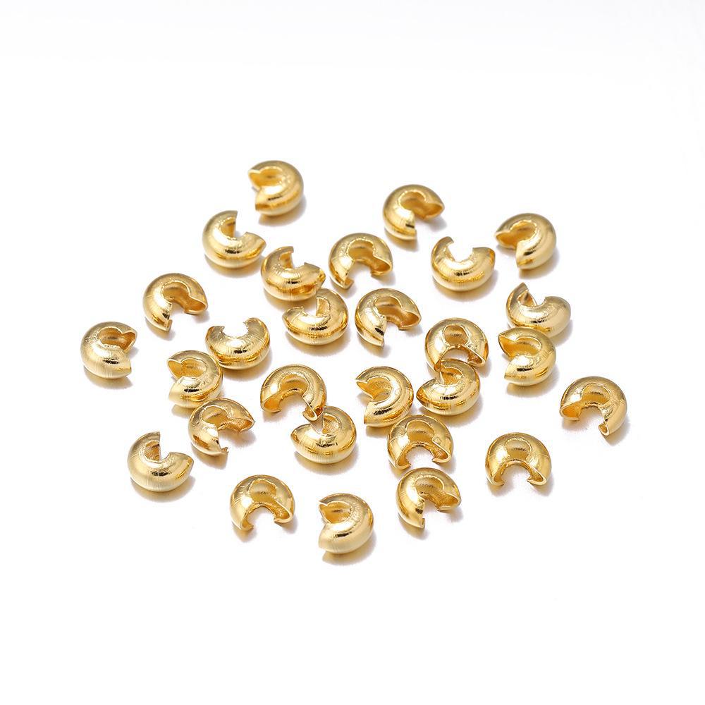 DIY Jewelry Accessories: C-Shaped Spacer Beads for Necklace Making