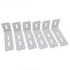 Steel Corner Bracket 90 Degree Right Angle Plate Adjustable Support