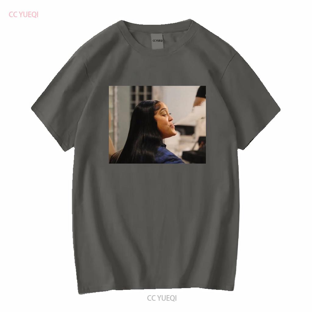 Baddies East Natalie Nunn T Shirt Zeus on Sizing long or short sleeves vintage Washed Slightly homme Breathable Stretched