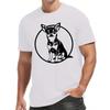 Men's Dog Lover Casual Short Sleeve T-Shirt - Summer Round Neck Tee Suitable for Dog Owners