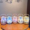 Slo-pk-tkb Cute Cartoon Plastic Straw Cup With Dual Drinking Function