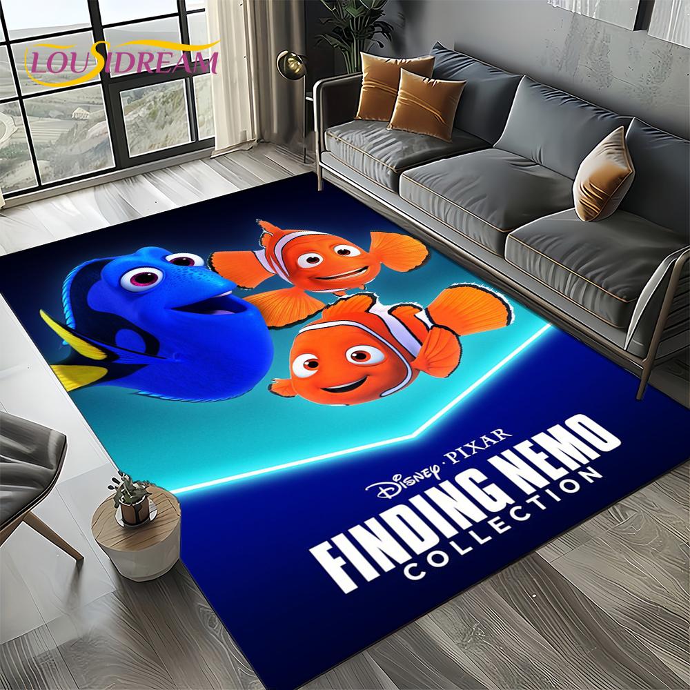 27 Style Cute Finding Nemo Cartoon Sea World Carpet Rug for Bedroom Living Room Home Sofa Decoration,kids Large Decor Floor Mat