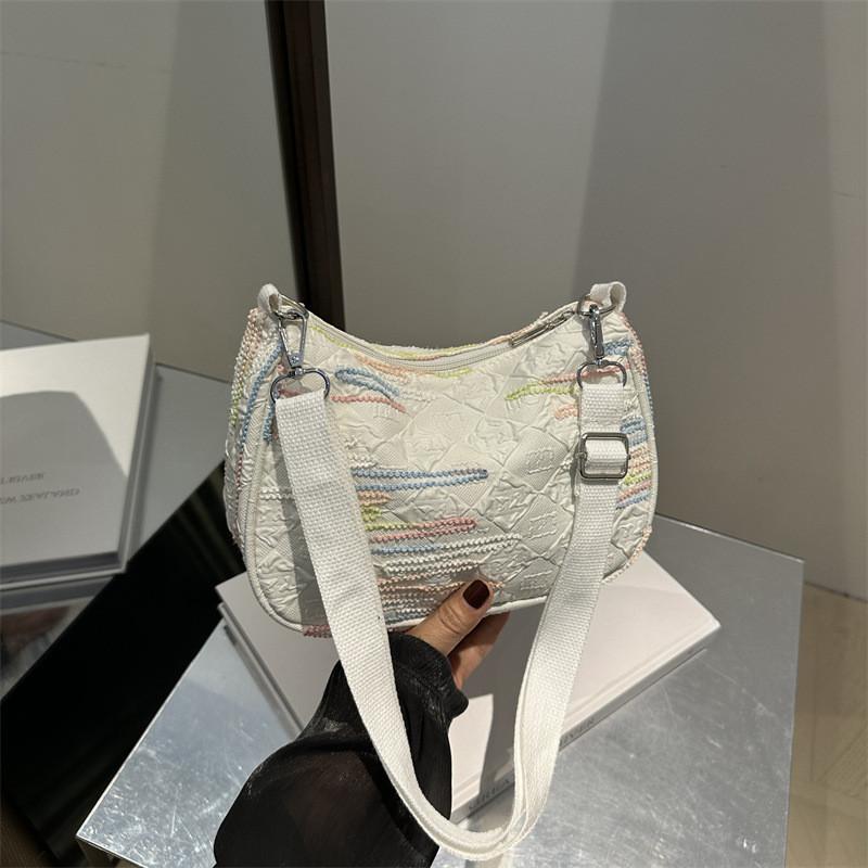 Chic Canvas Crossbody Shoulder Bag For Women Stylish Fall Fashion With Large Capacity