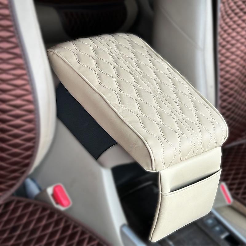 Universal Memory Foam Car Armrest Pad with Height Boost