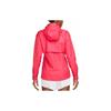 Nike Solid Color Hooded Zip-Up Casual Long Sleeve Jacket Women jackets Magenta FB7451-648