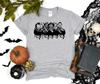 Horror-Fan-Geschenk, Halloween-Horrorfiguren T-Shirt, Halloween-Shirt, Halloween