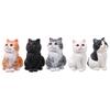 Sitting Cat Pet Model Cute Mini Cat Decoration Creative Cat Ornament  Car Interior Decoration