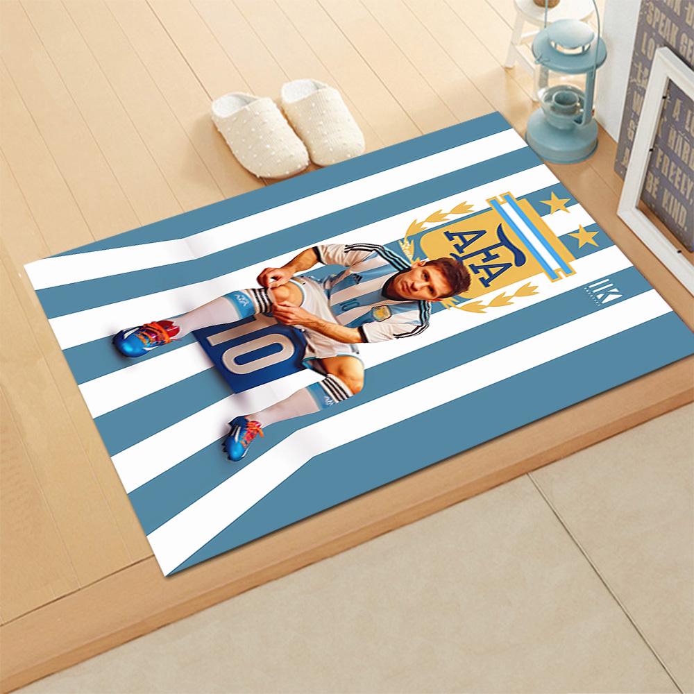 

Argentina Messi Celebration rug for living rooms, bedrooms, home décor, and as gifts. 40cmx60cm