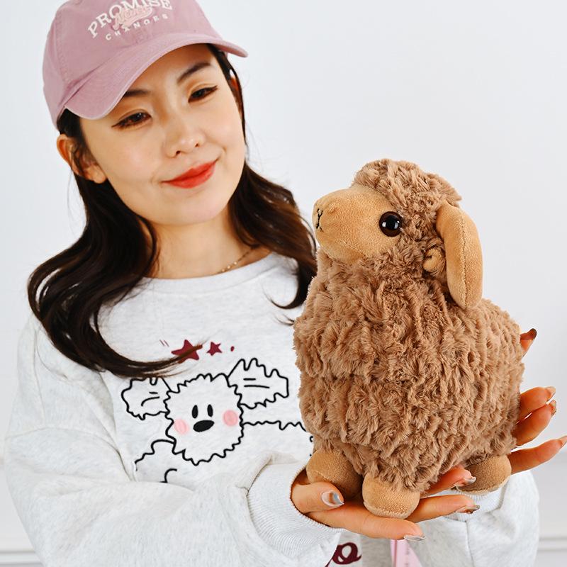 Little Lamb Plush Toy: Claw Machine Doll, Goat Pillow, Toss Gift