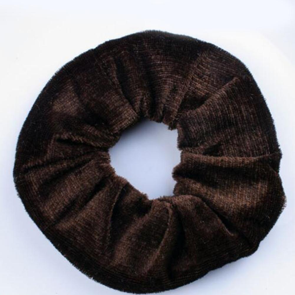 Women Solid Color Elastic Hair Bands Tie Rope for Hairdressing