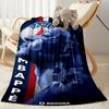 Mbappe 23 Blanket Durable Comfort Suitable for Office Couch Sofa Four Seasons Multipurpose Stylish Decor Gifts For Family Or Friends