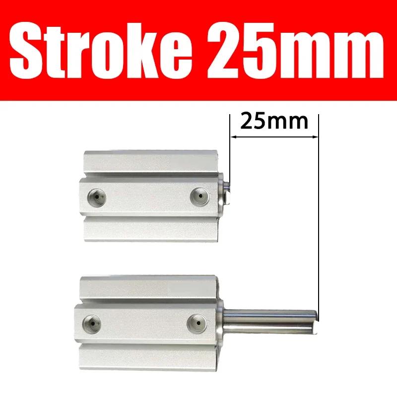 SDA Thin Cylinder Small Pneumatic 20/25/32/40/50/63/80X10X15X30X60 Cylinder Collection