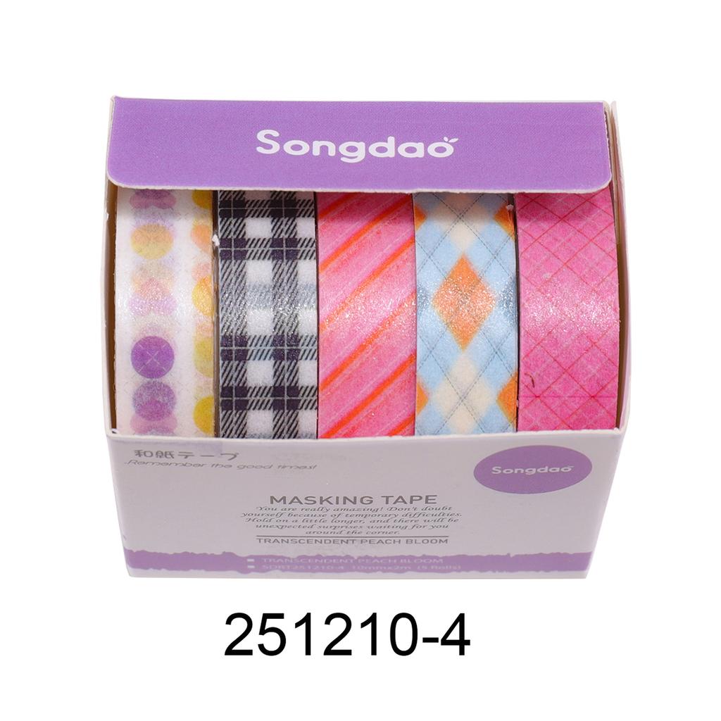 Retro Cartoon Color Ful Washi Tape Set for DIY Photo Frames Diaries Gift Box Packaging Exquisite Decorative Items Cute Gift