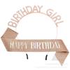 Children's Adult Birthday Headband IR Letter Crown Headband
