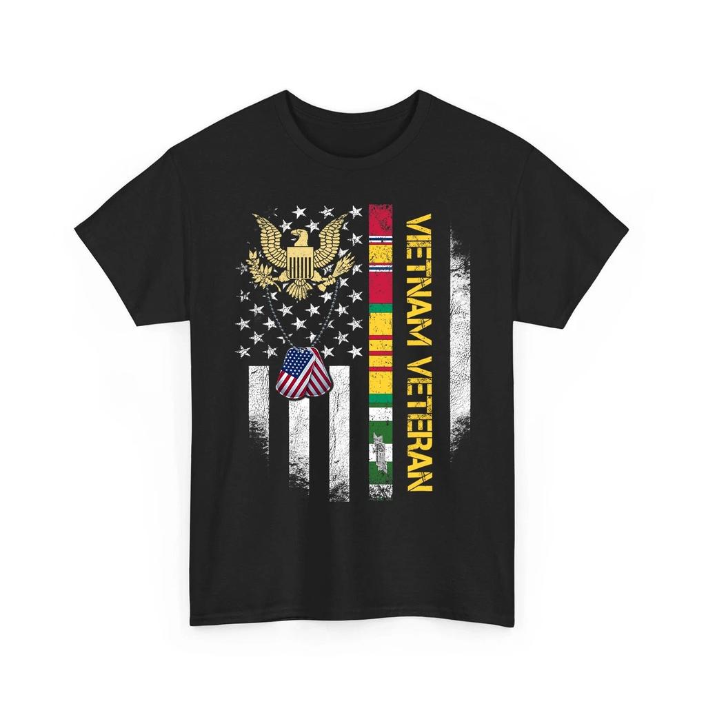 Vietnam Veteran American Flag, Veterans Day, US Veteran Patriot T-Shirt For Men