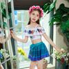 2022 Foreign Trade Children's Swimsuit Cos Magic Full House Encanto Girls Swimsuit Two-piece Children's Clothing