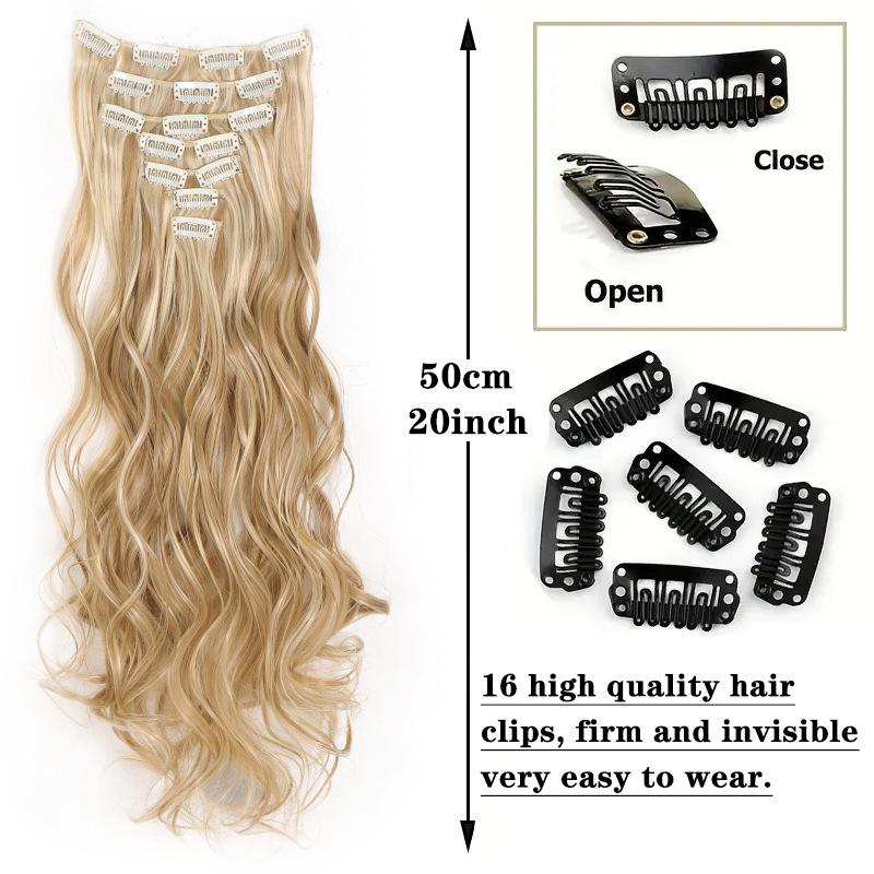 Набор из семи предметов для наращивания вьющихся волос — фото 6