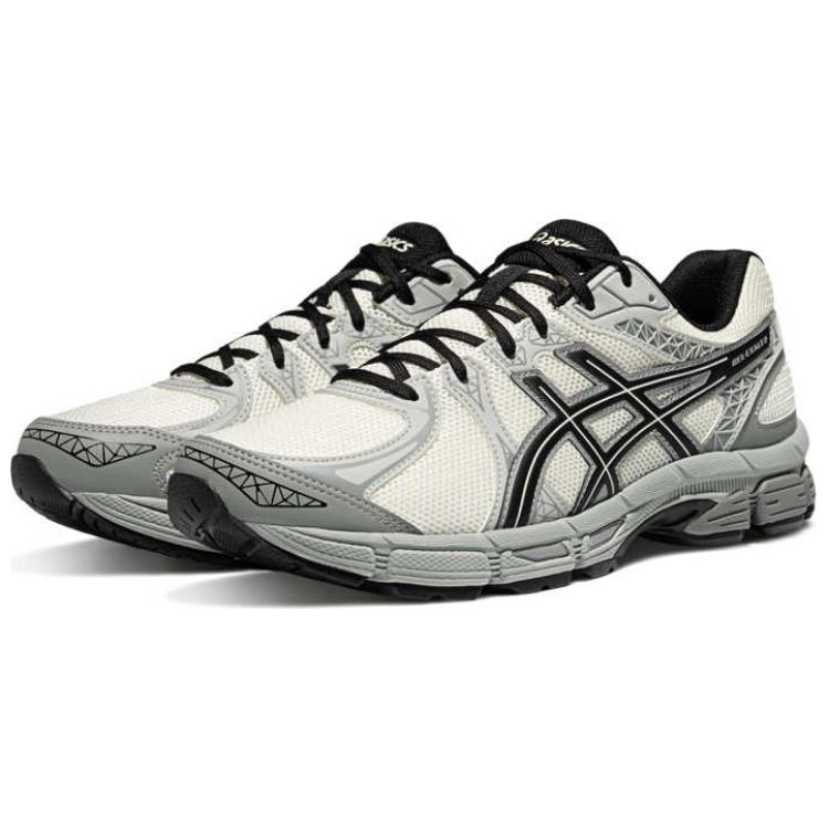 Asics Gel-Exalt 2 Comfortable Soft Durable Low-Top Casual Running Shoes Men sneaker Off-White Gray 1011B918-103