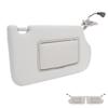 Sun Visor Replacement with Mirror and Makeup Light Stylish Grey Effective Sun Shielding Visor Board 