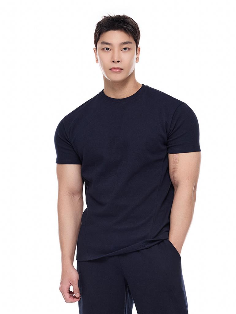 BYSEC Perfect Premium Double-Sided Plain Muscle Fit Short Sleeve T-Shirt_7 Colors